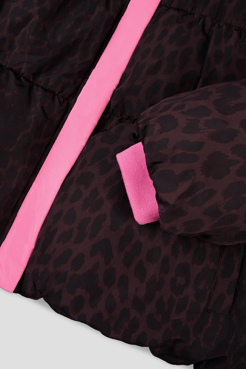 OH APRIL Nicky Puffer Jacket Candy/Truffle Leo