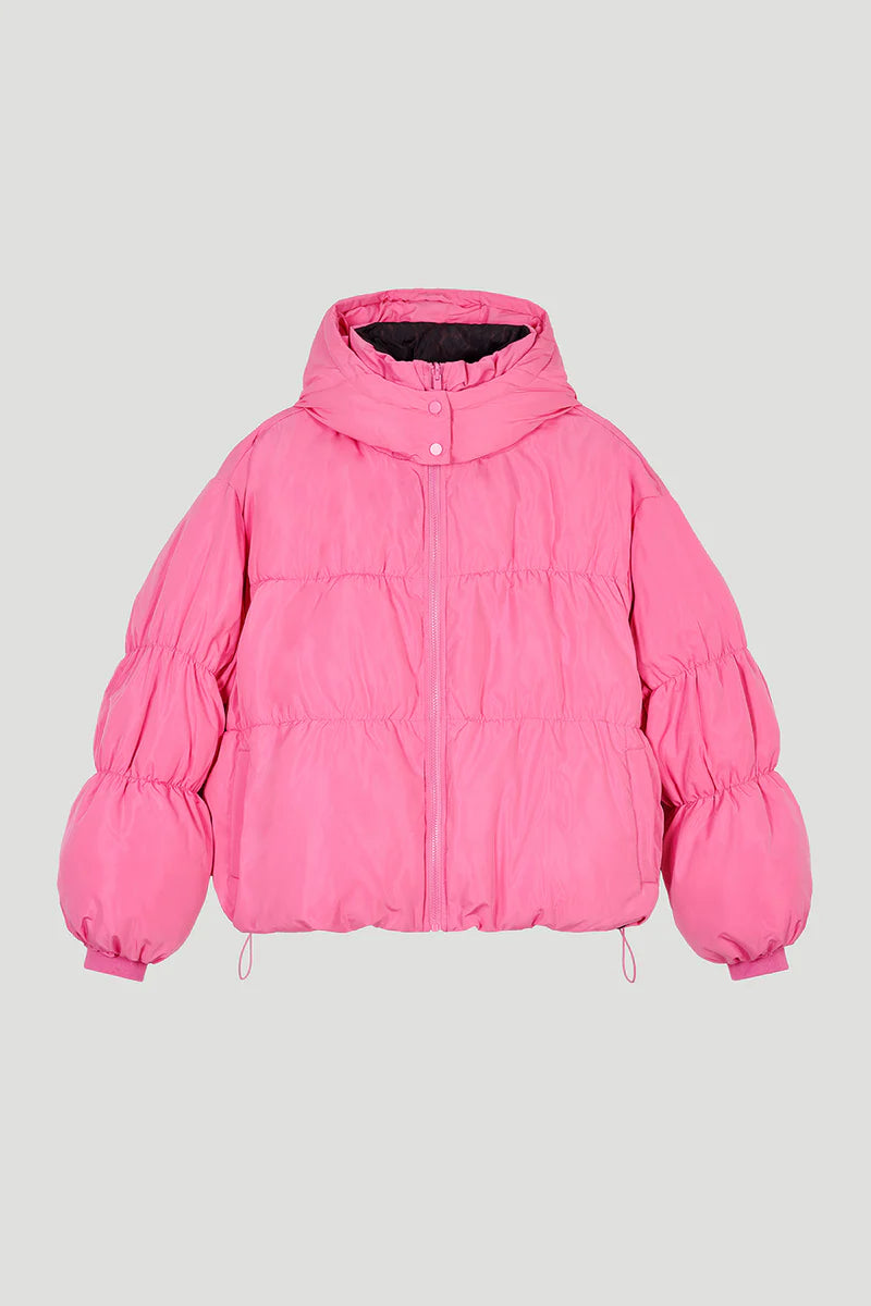OH APRIL Nicky Puffer Jacket Candy/Truffle Leo