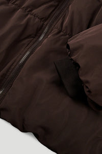 OH APRIL Nicky Puffer Jacket Truffle/Polkadots