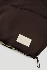 OH APRIL Nicky Puffer Jacket Truffle/Polkadots