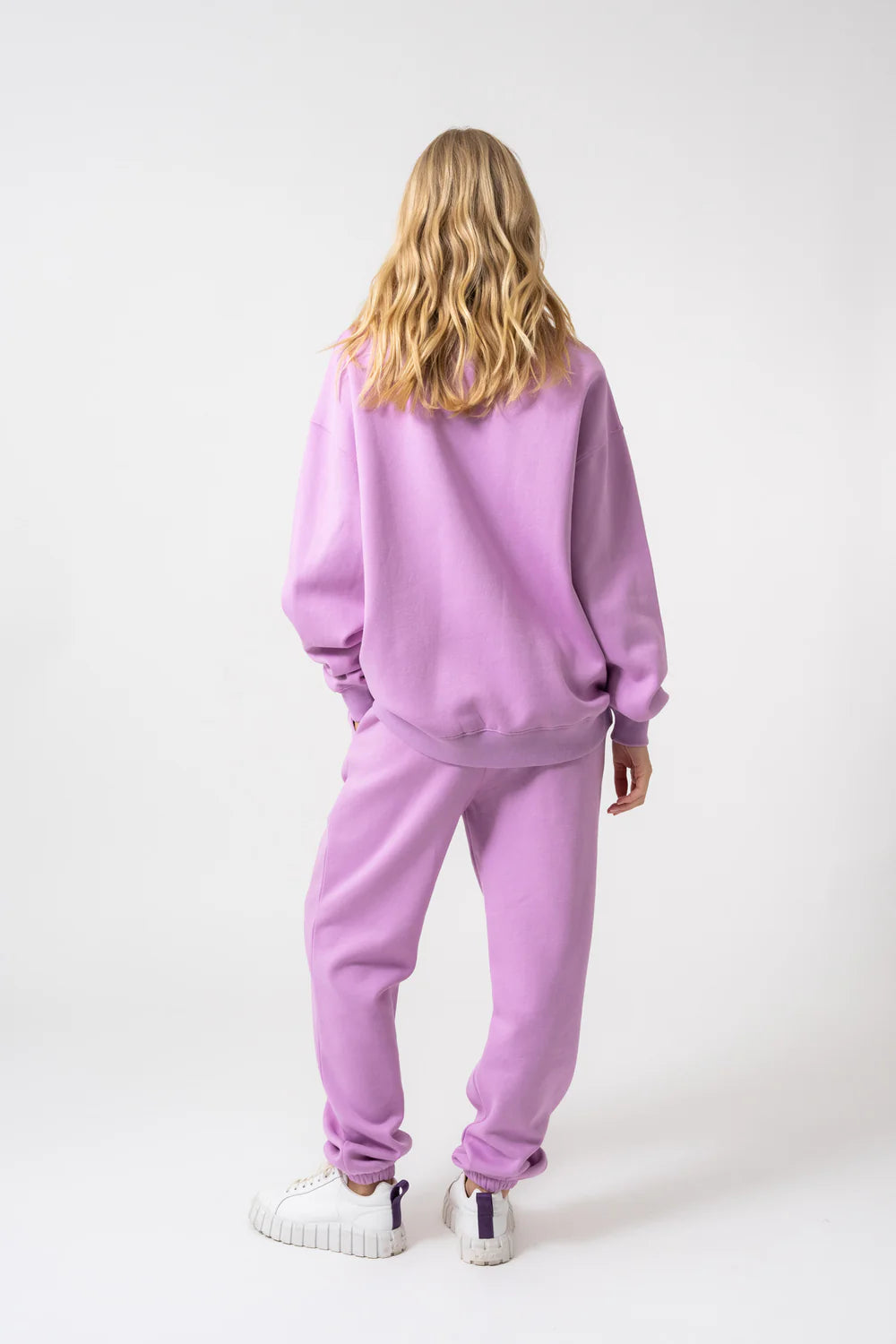 OH APRIL Oversized Sweater bright lilac