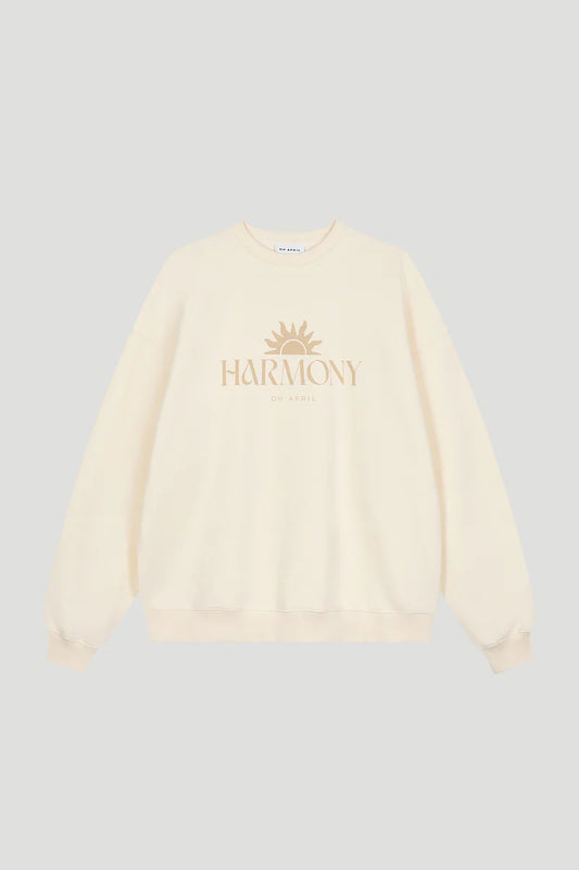 OH APRIL Oversized Sweater Harmony soft sand fade