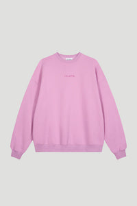 OH APRIL Oversized Sweater Positive bright lilac
