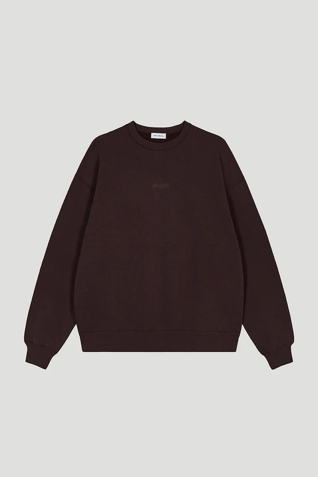 OH APRIL OV Sweater Good Karma Truffle