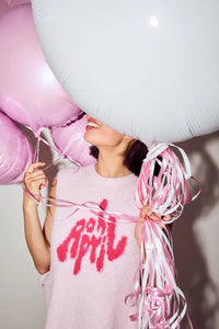 OH APRIL Moxie Tie Vest Sugar Pink
