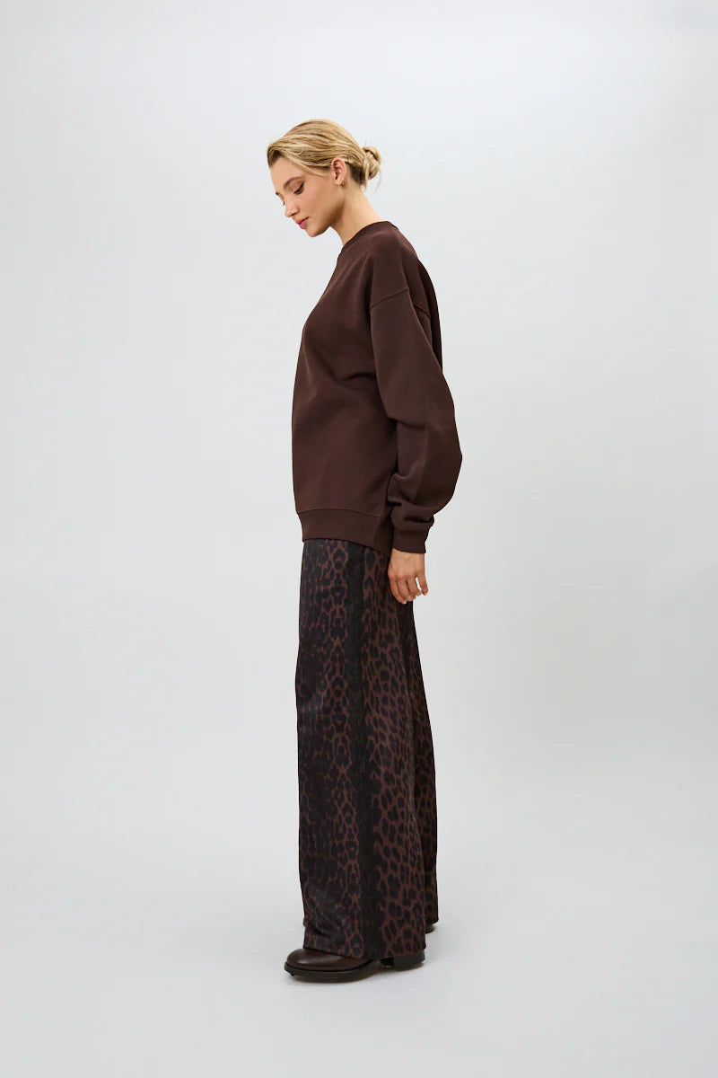 OH APRIL Kael Lace Trackpants Leo Truffle