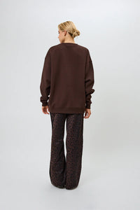OH APRIL Kael Lace Trackpants Leo Truffle