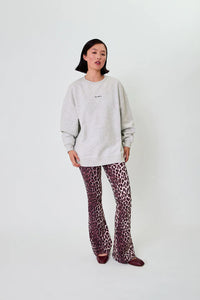 OH APRIL Oversized Sweater Magic Grey Melange