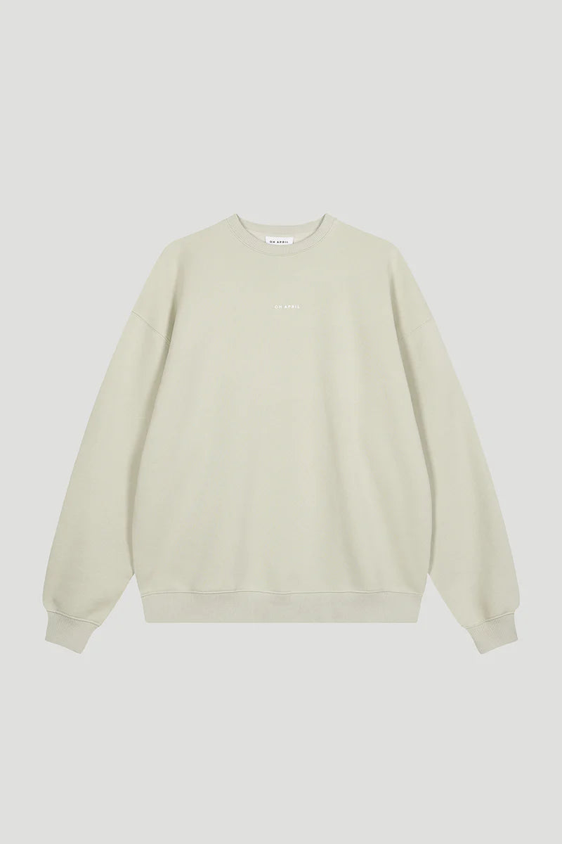 OH APRIL Oversized Sweater soft green