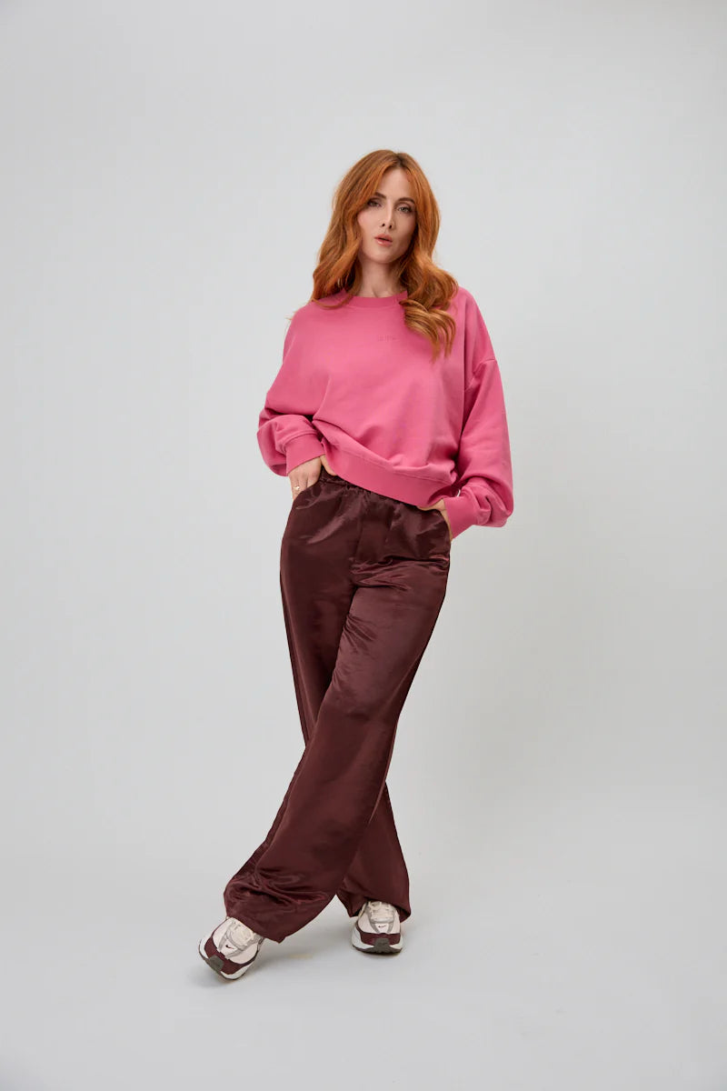 OH APRIL Regular Sweater Mental Health PINK