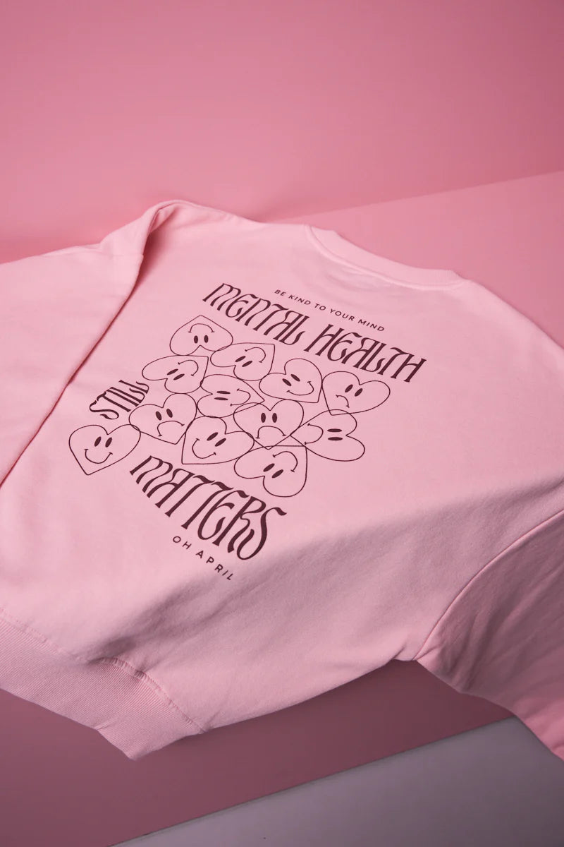 OH APRIL Regular Sweater Mental Health ROSE