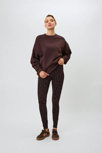 OH APRIL Rita Leggings Leo Truffle