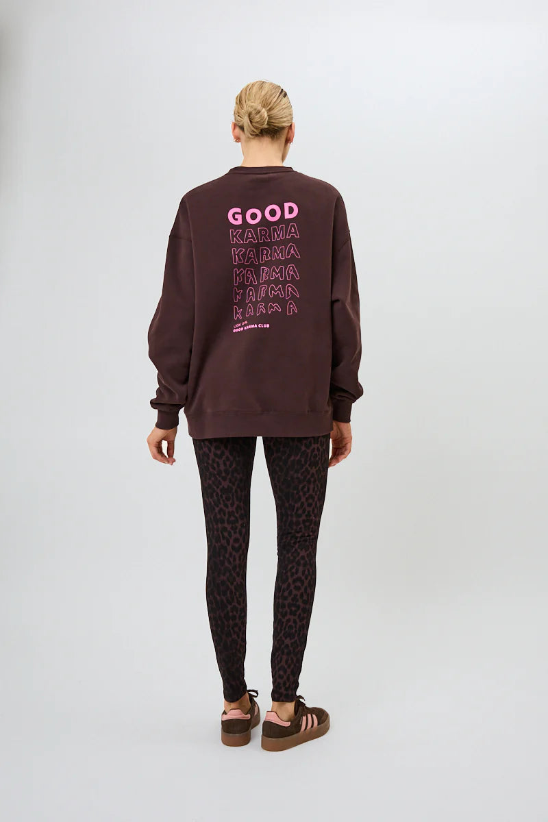 OH APRIL Rita Leggings Leo Truffle