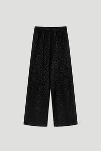 OH APRIL Saela Trackpants Leo Black