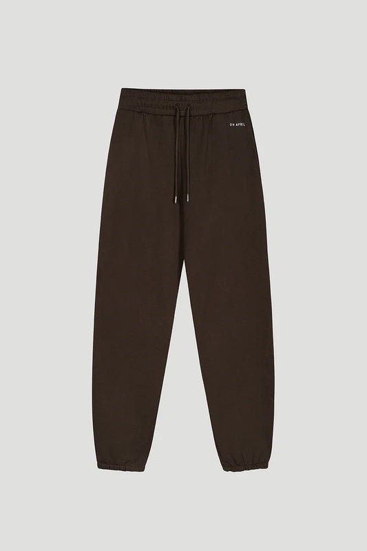 OH APRIL Sweat Jogger deep brown