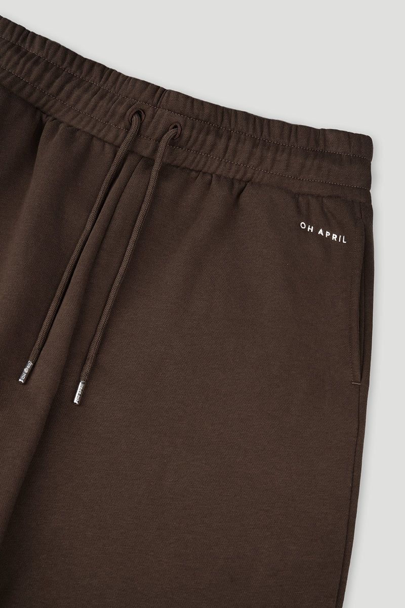 OH APRIL Sweat Jogger deep brown