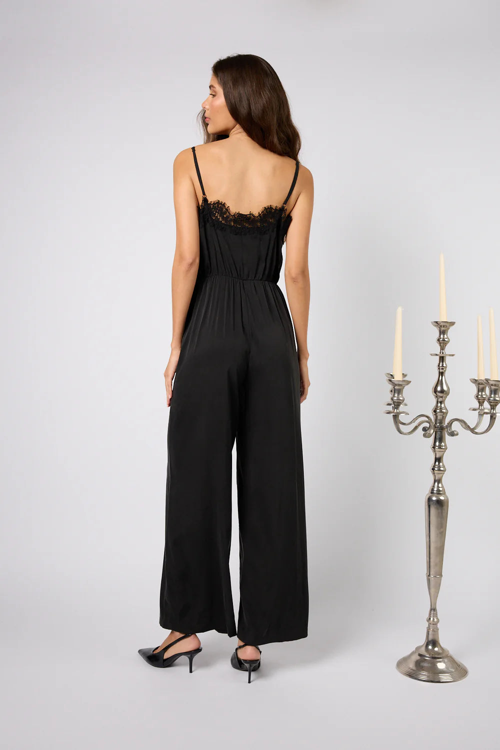 OH APRIL Tala Jumpsuit Graphite