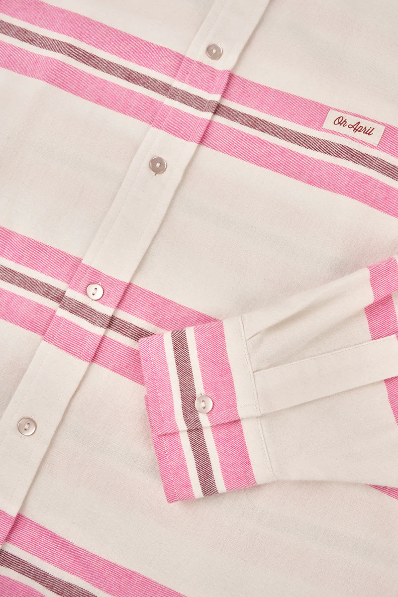 OH APRIL Vivian Shirt Candy Stripe