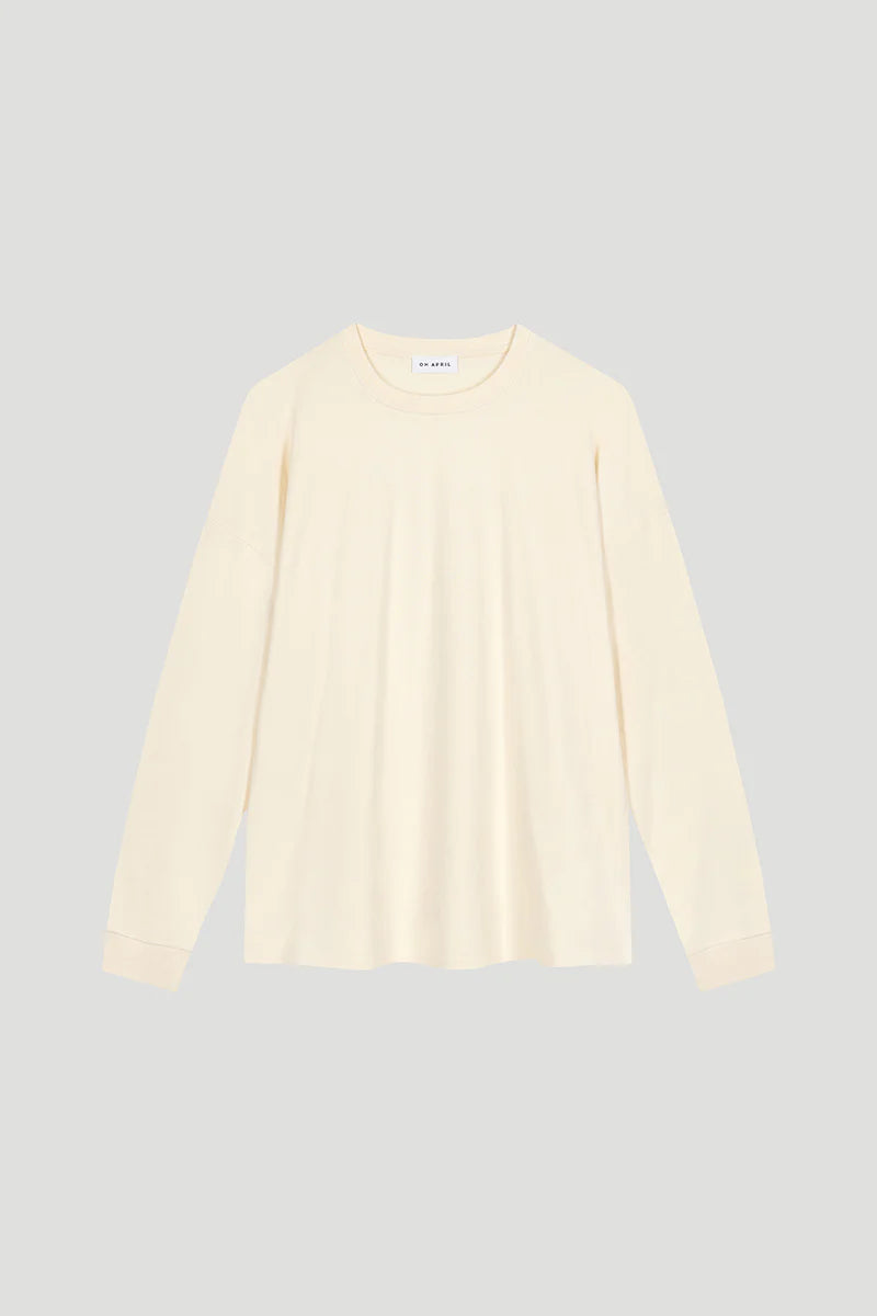 OH APRIL Yelinda Longsleeve soft sand