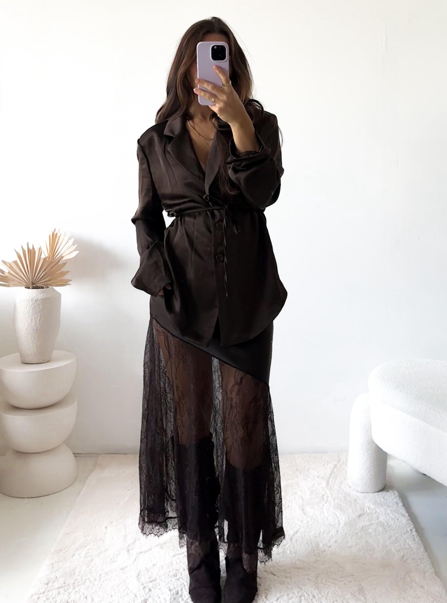 Blazer chocolate FEMME FATALE