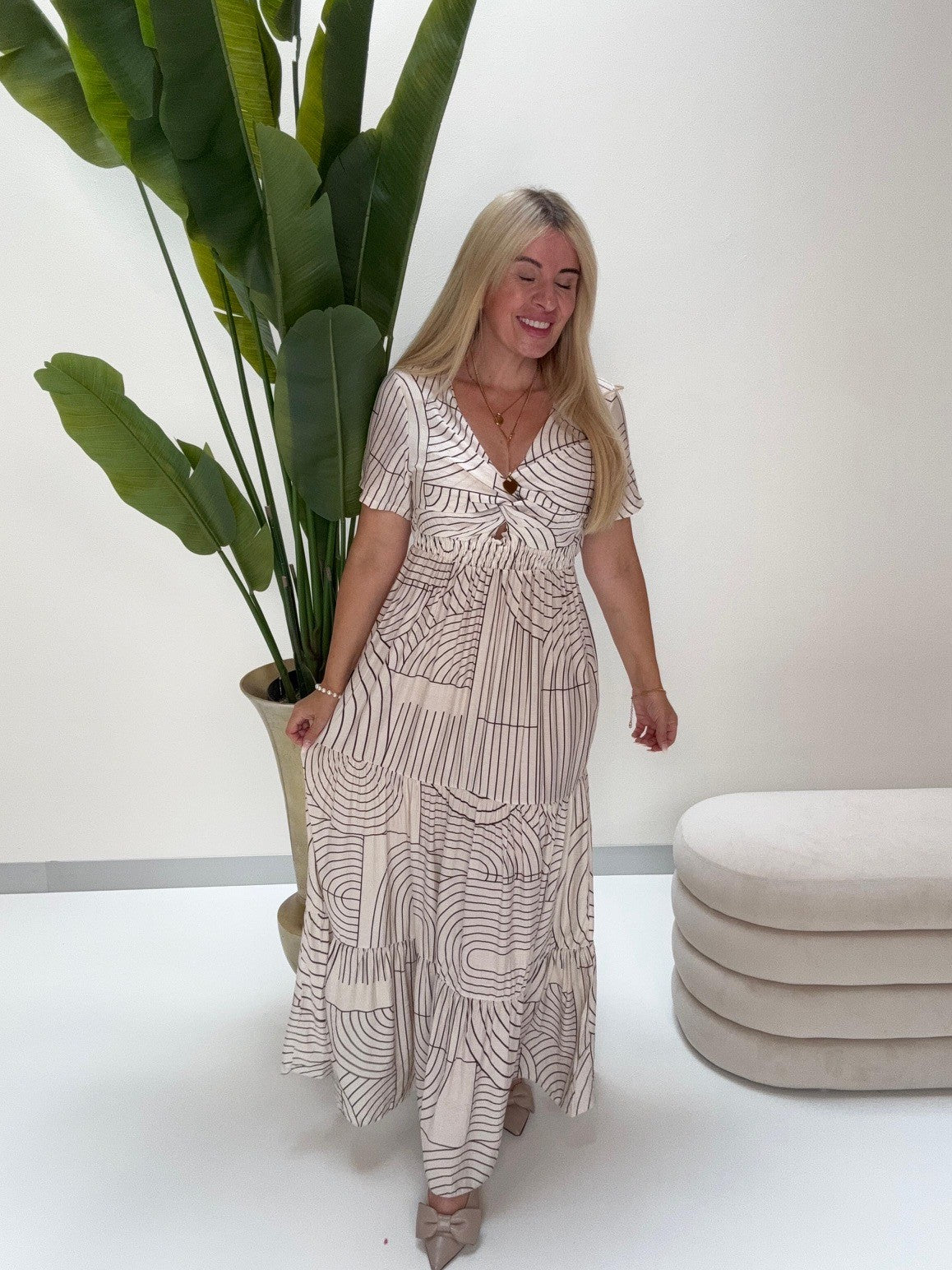 Kleid LUXURY CLEAN GIRL creme