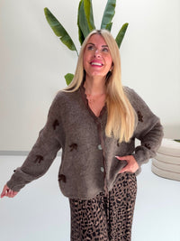 Strickjacke MOKKA BOW