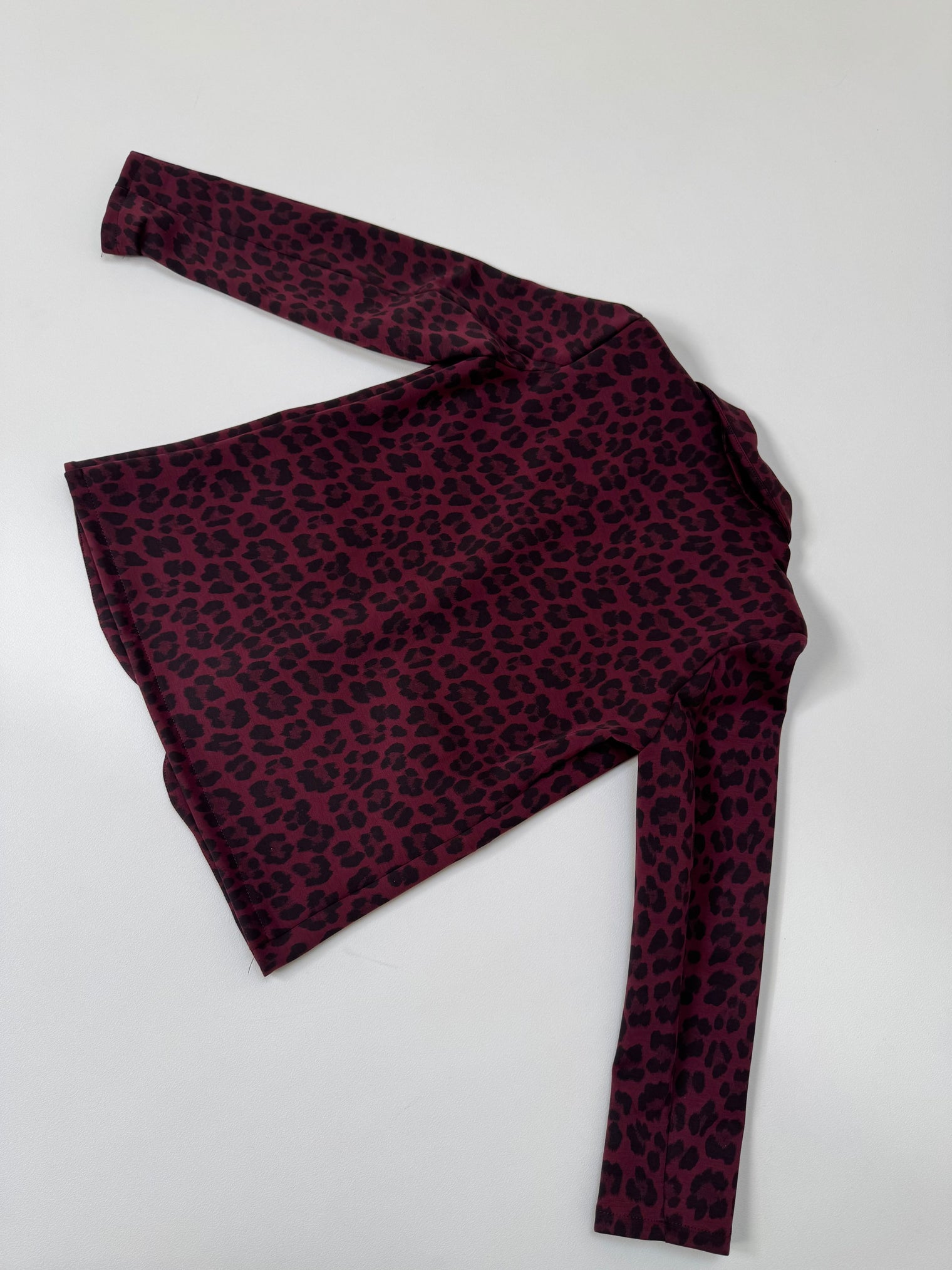 Stretch Butterstoff Blazer LOOK TO THE SKY LEO rot/schwarz