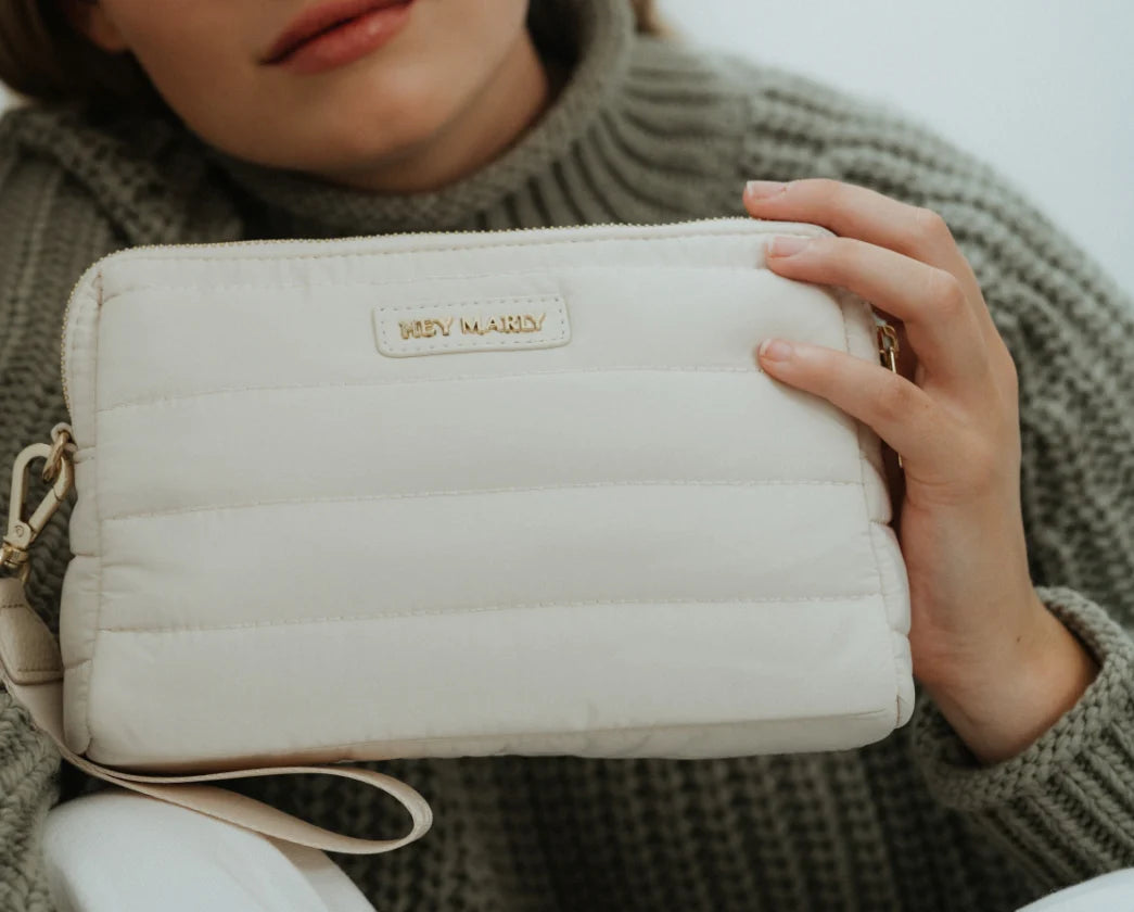Hey Marly Little Buddy Pouch Crema