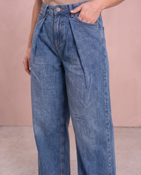 Stretch Fashion Barrel Jeans blue denim