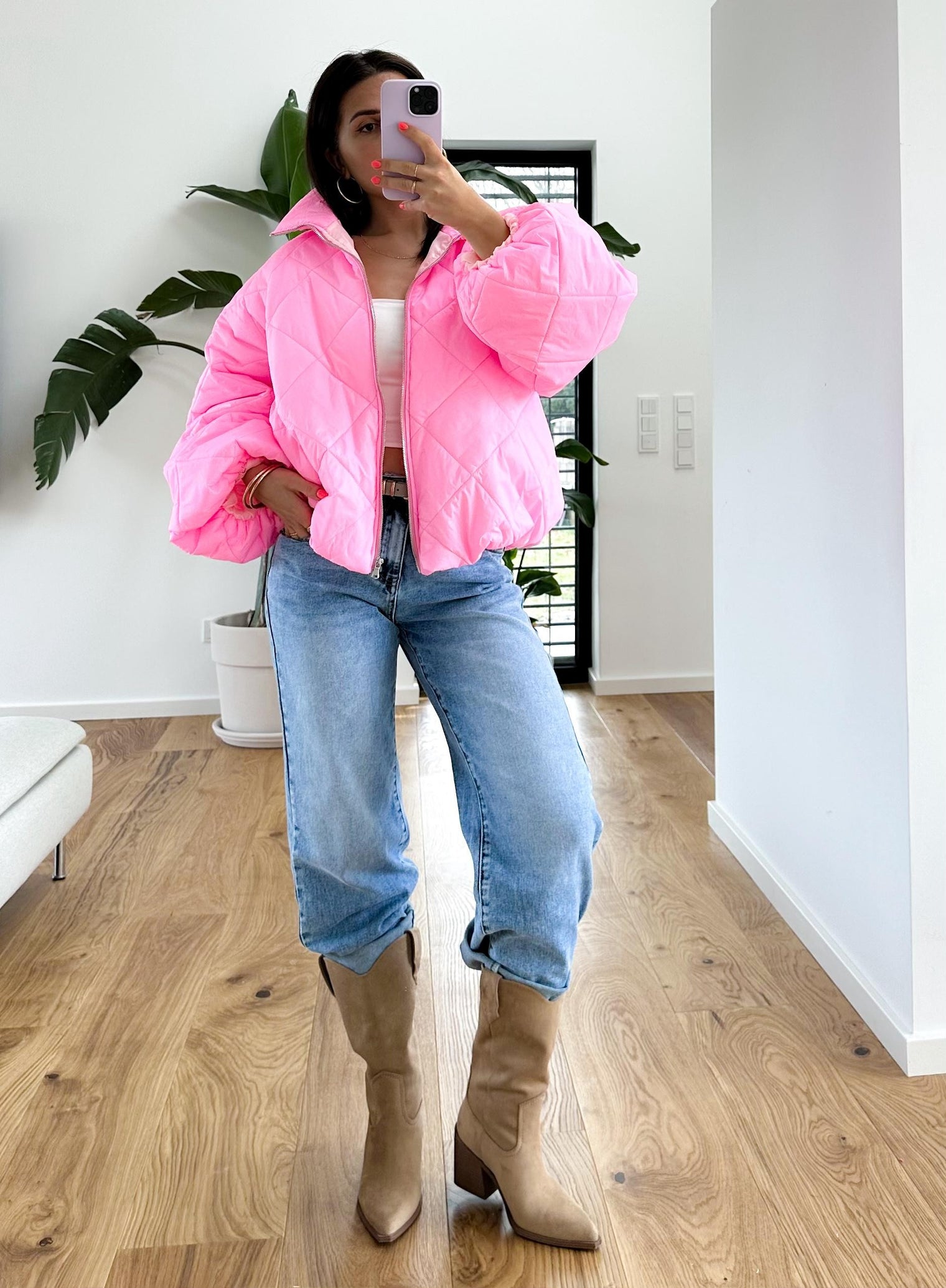 Jacke PUFFY POWER candy pink